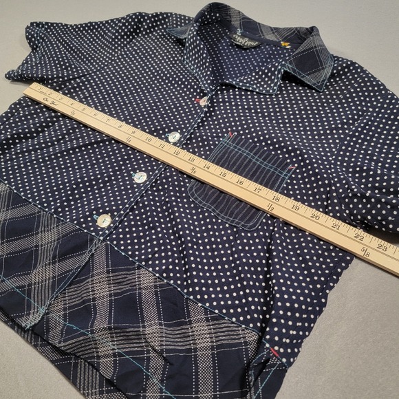 Vtg Carole Little 2‎ Piece Set Skirt Top Women's 16 Polka Dot Plaid Cottagecore - Picture 11 of 14